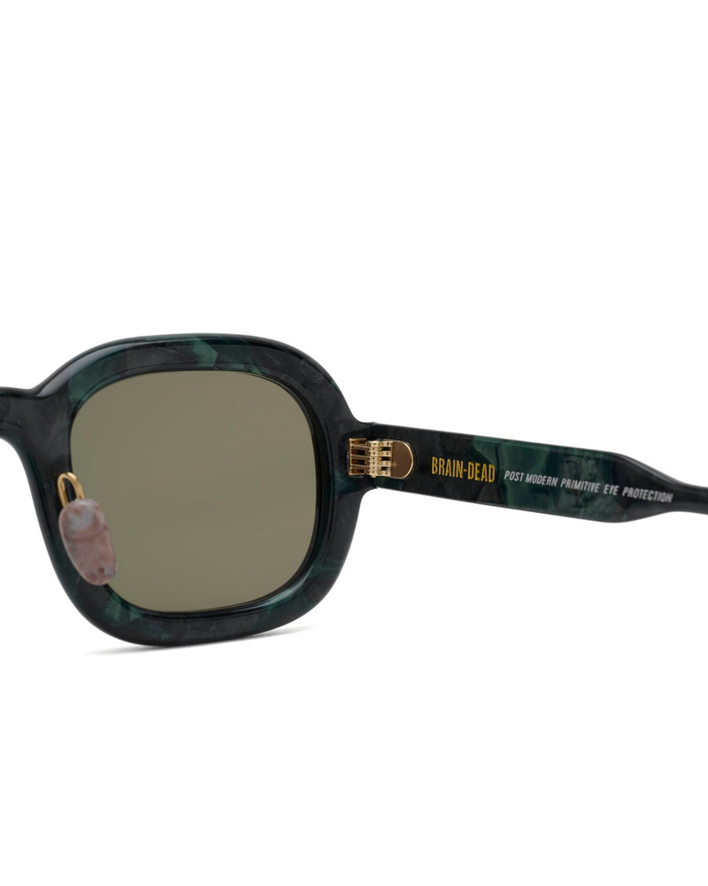 Newman Post Modern Primitive Eye Protection - Green Pearl 7