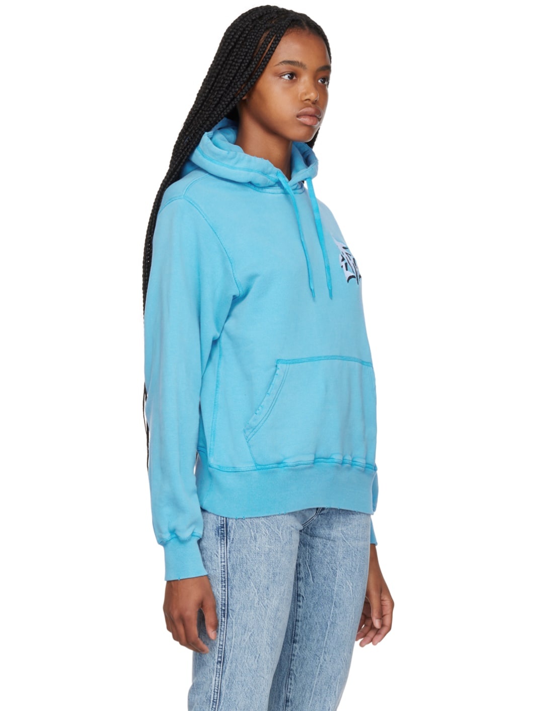 SSENSE Exclusive Blue Lewis Hoodie - 2