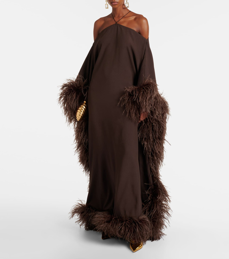 Taller Marmo Sza Sza Extravaganza crêpe cady kaftan outlook