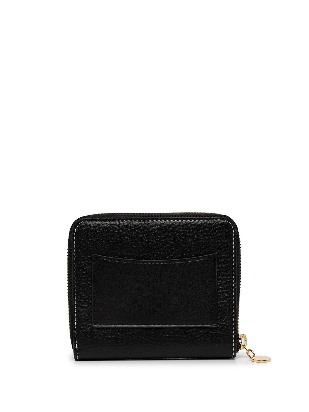 logo-print zip-around wallet - 2