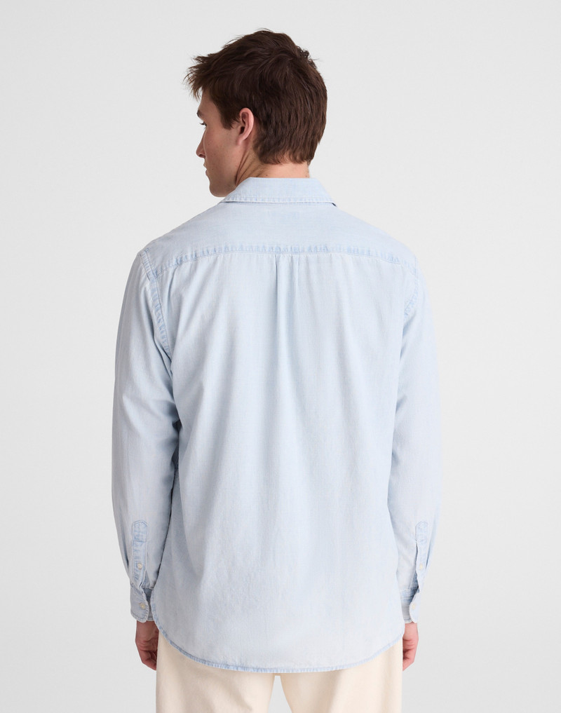 Madewell Work Shirt in Japanese Chambray outlook
