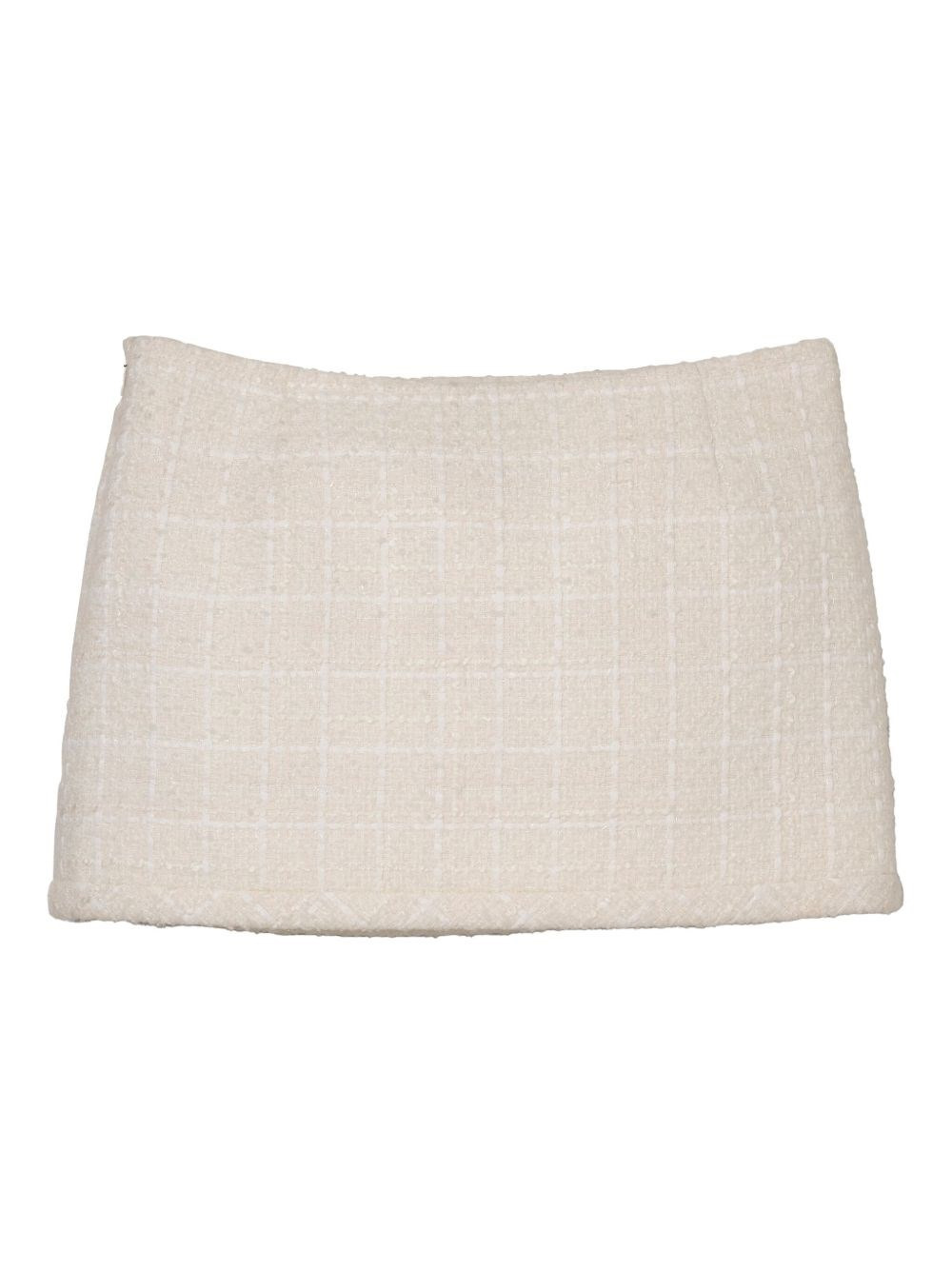 Tweed mini skirt - 4