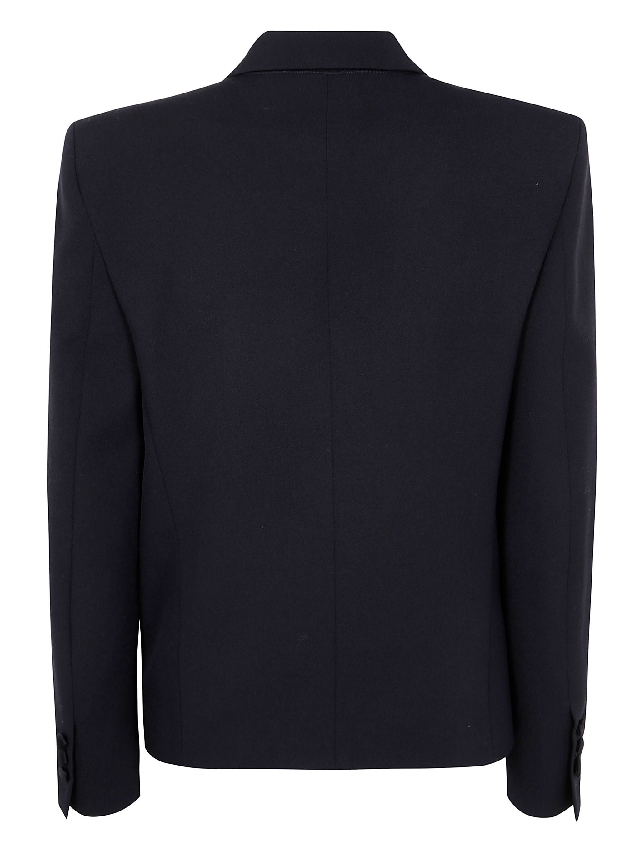 Wool Double-breasted Blazer - 3