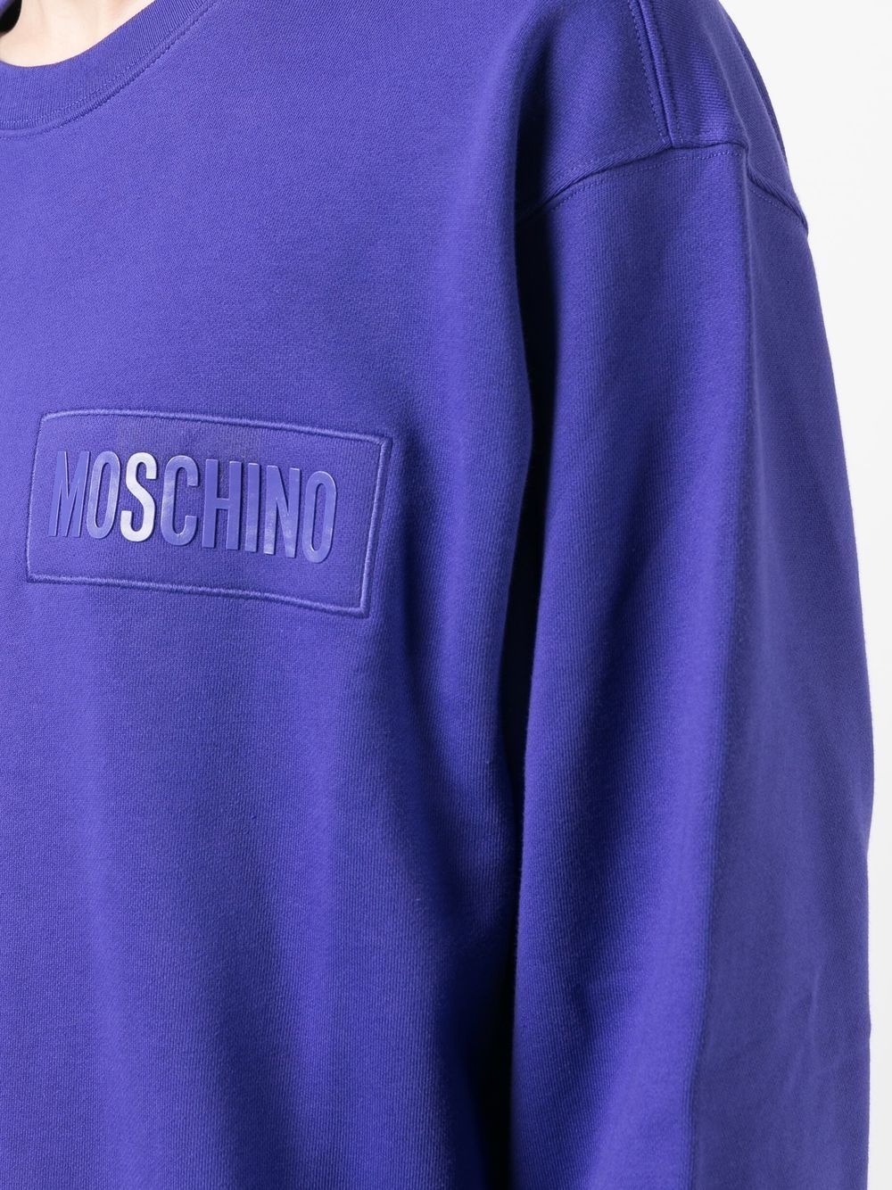 logo-patch sweatshirt - 5