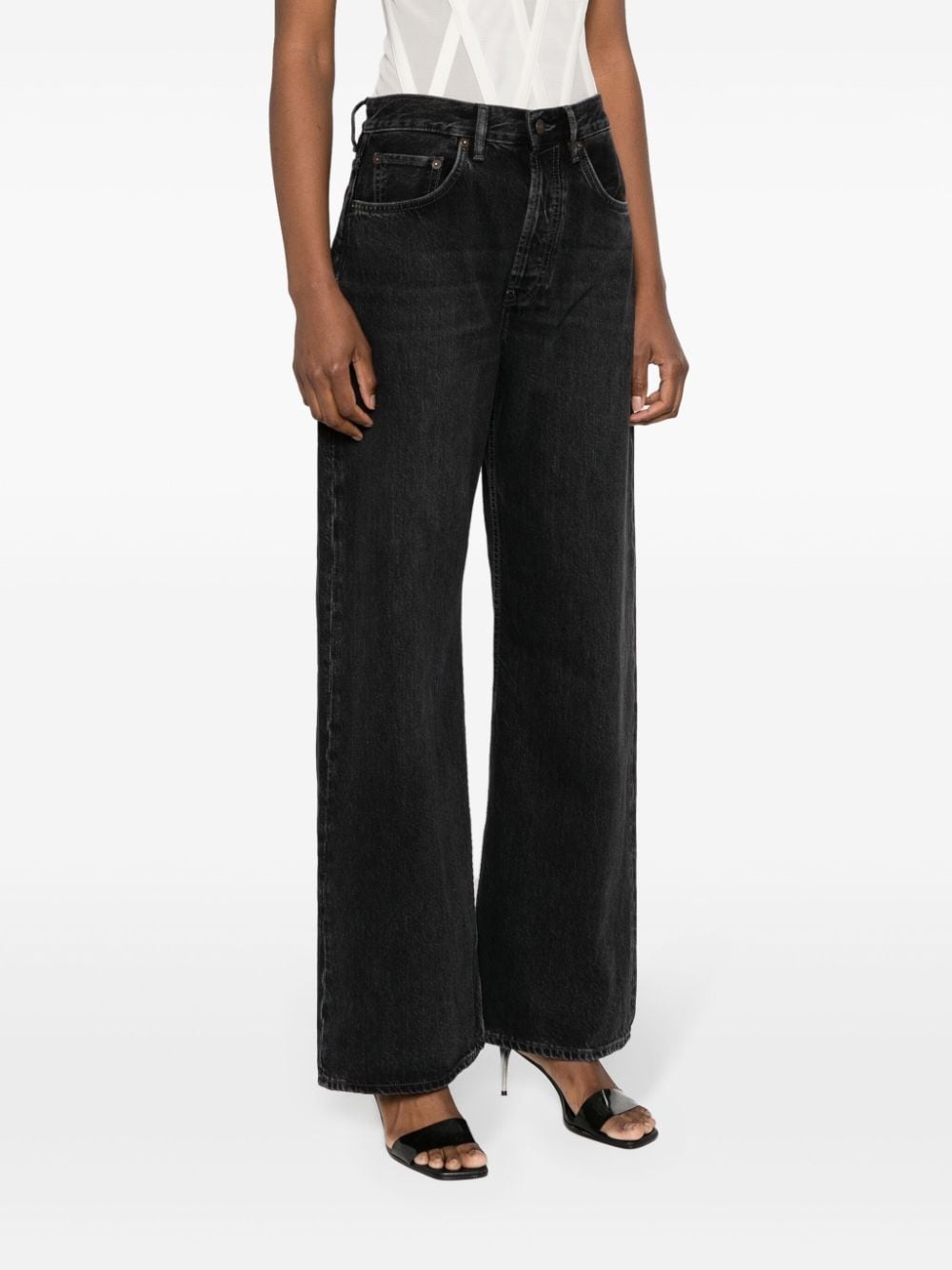 2021F high-rise loose-fit jeans - 3