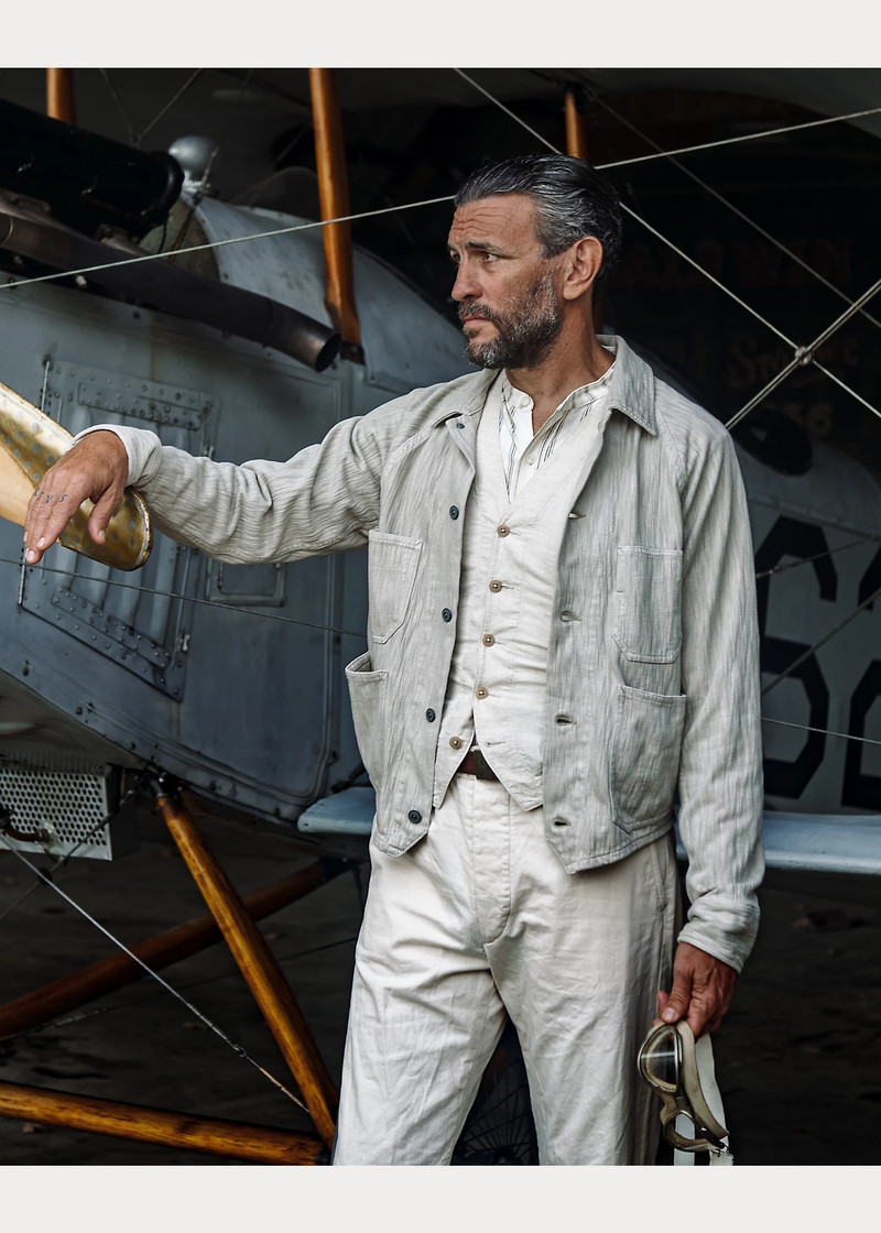 Knit Herringbone Twill Jacket 6