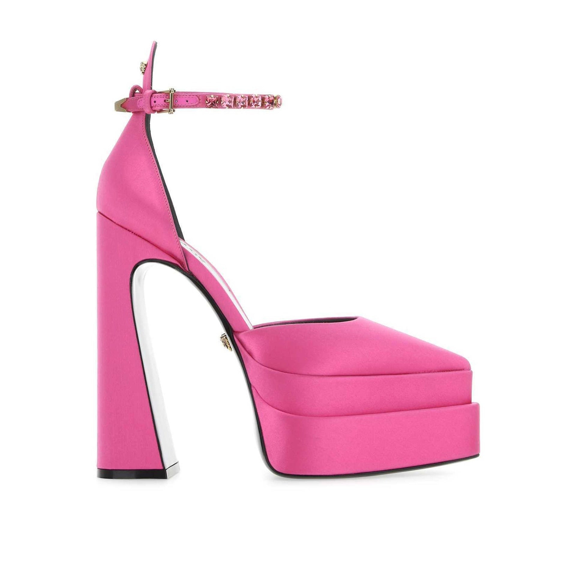 Versace Silk Satin Pumps Women - 5