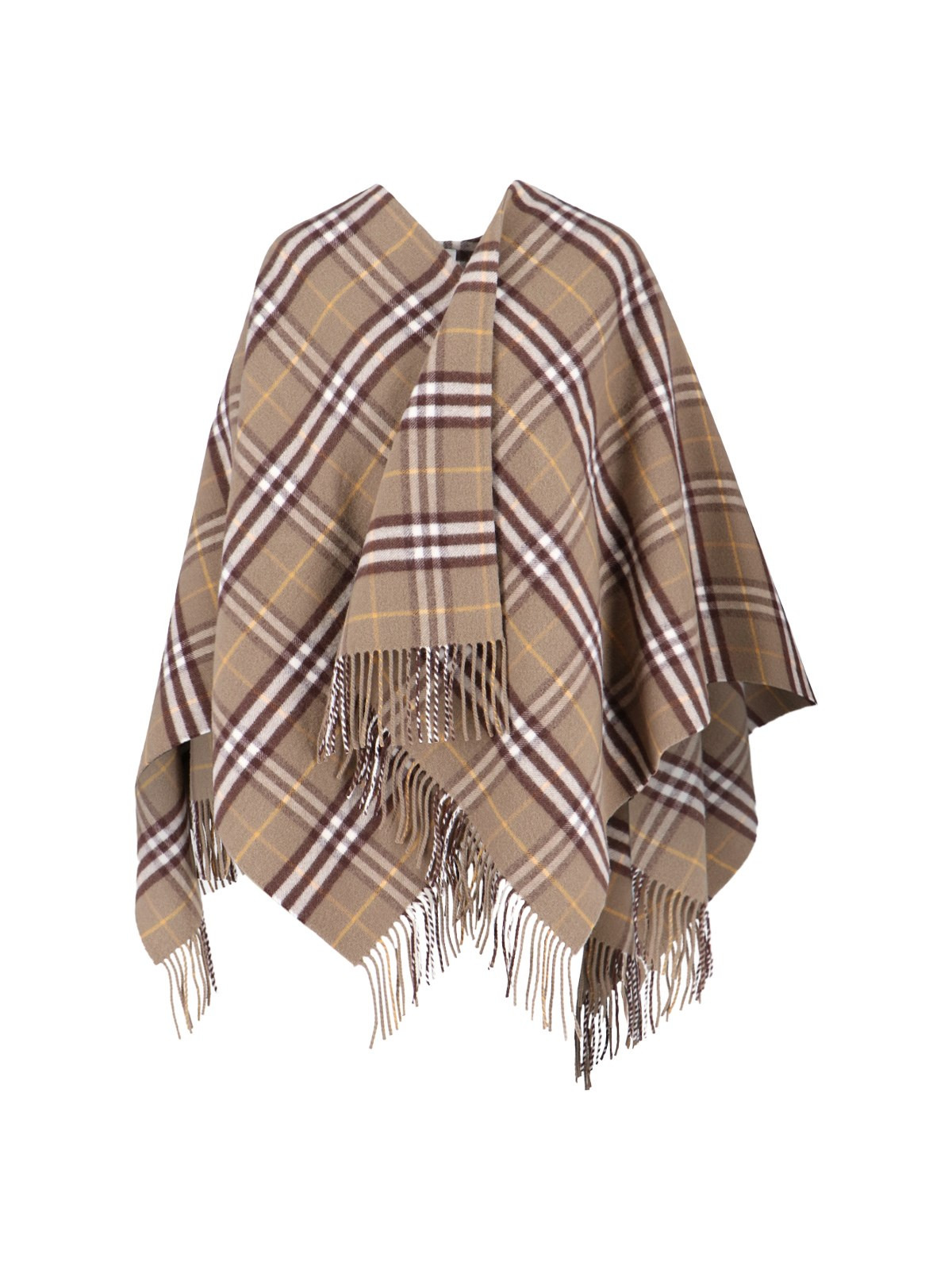 WOOL AND CASHMERE CAPE - 1