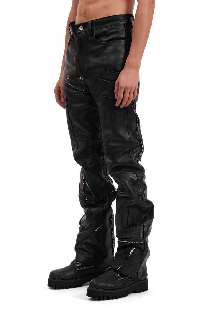 FRAGMENTED LEATHER TROUSER 4