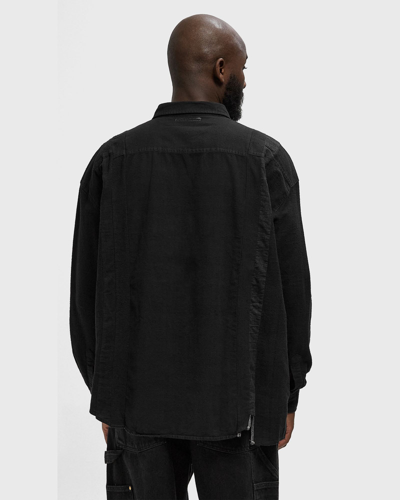 Rebuild by Needles Flannel Shirt -> 7 Cuts Wide Shirt / Over Dye 3