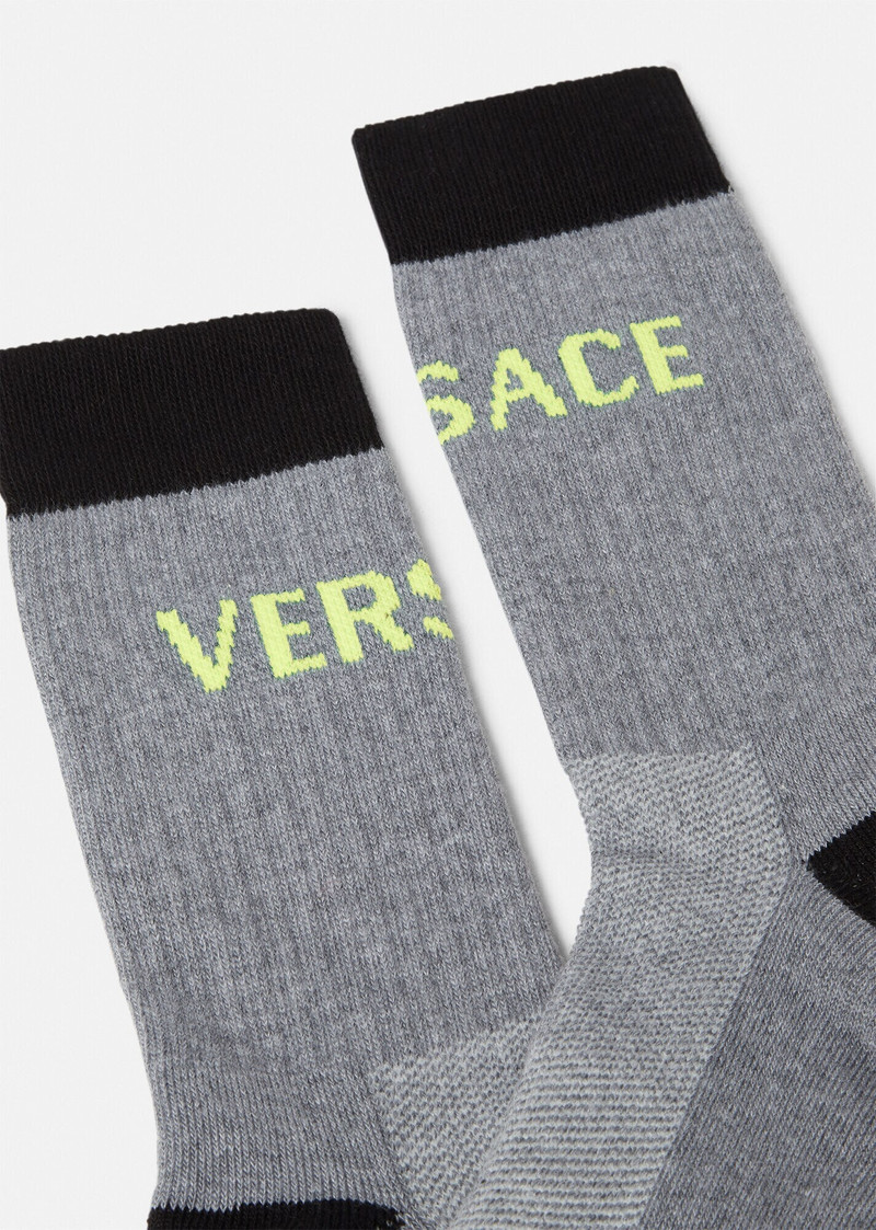VERSACE Logo Socks outlook