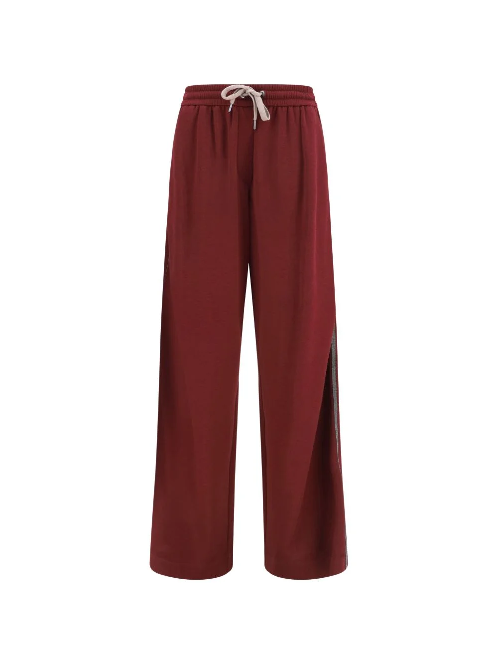 cotton-blend track pants - 1