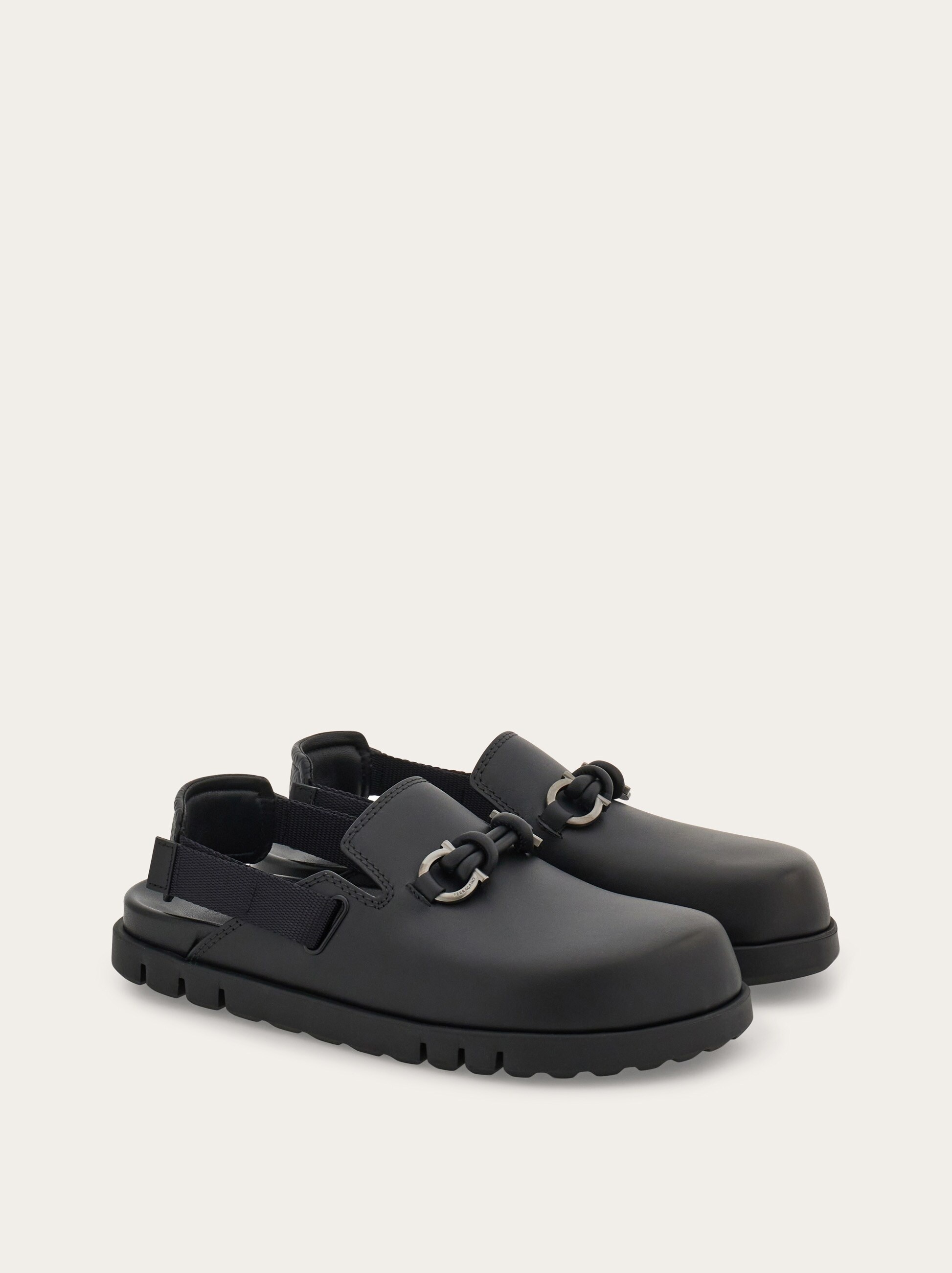 Gancini buckle mule - 5