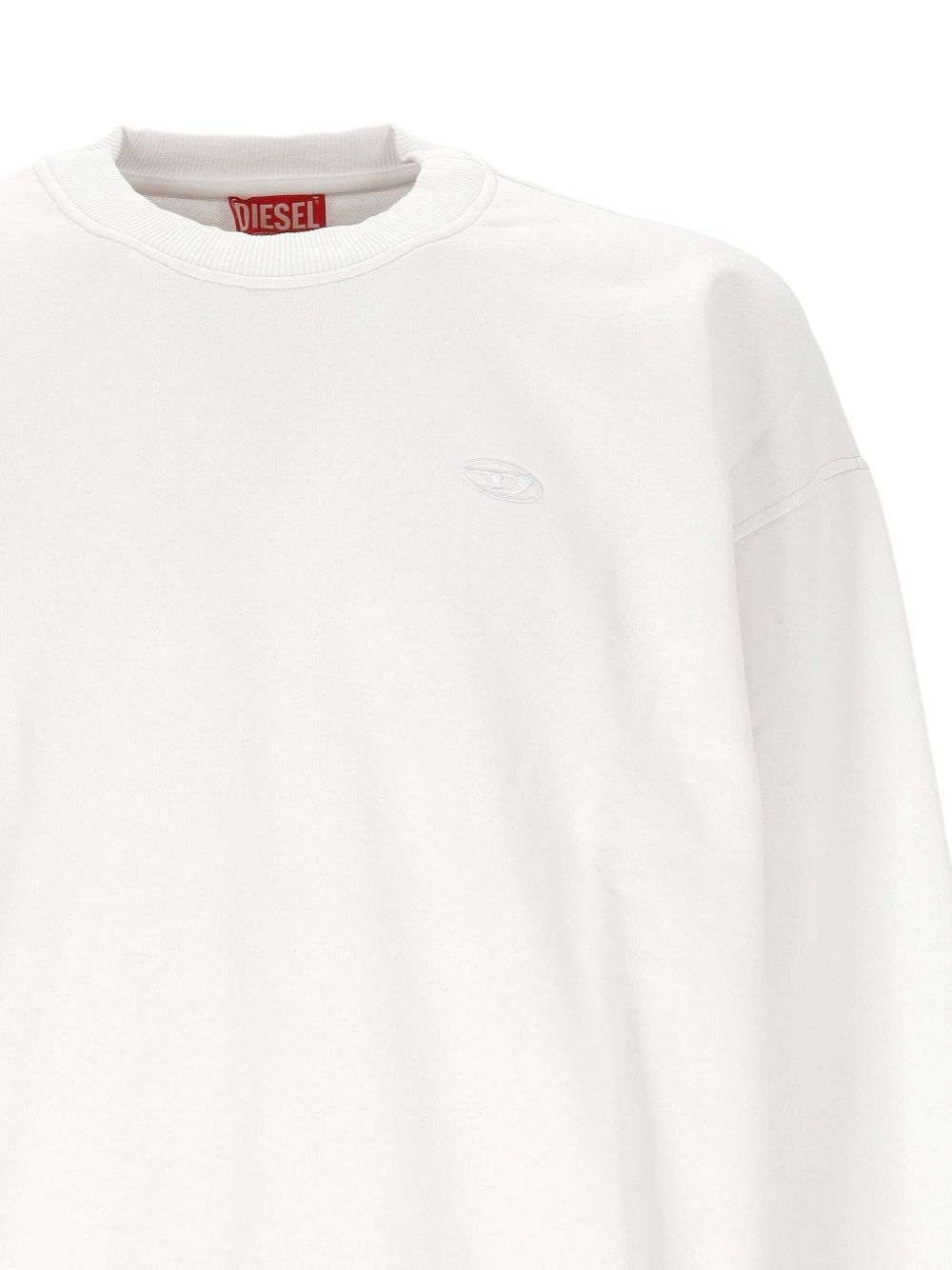 back-print crew-neck sweatshirt - 3