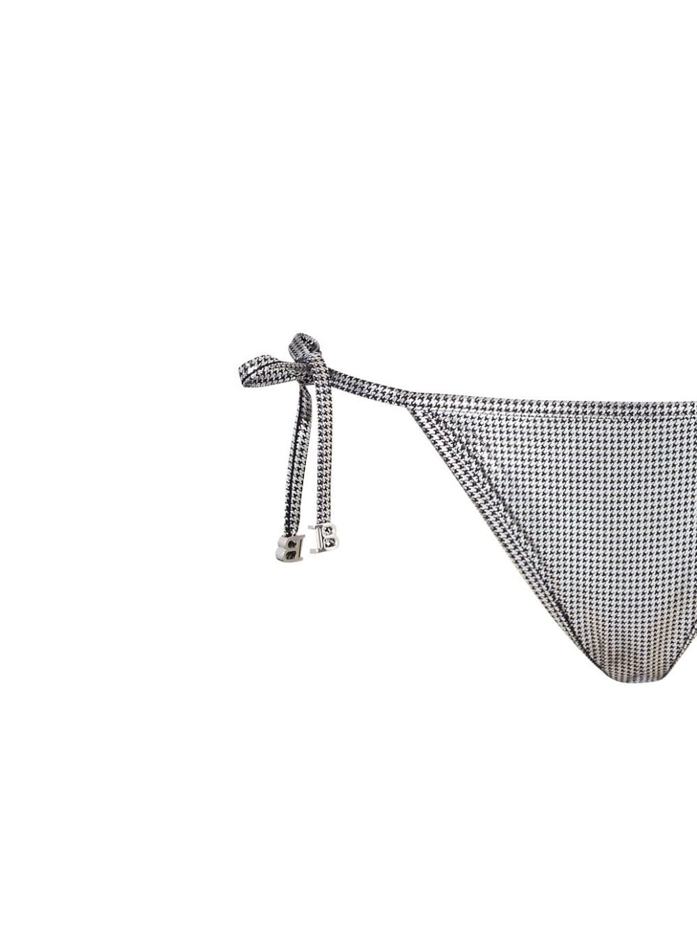 metallic-finish bikini set - 2