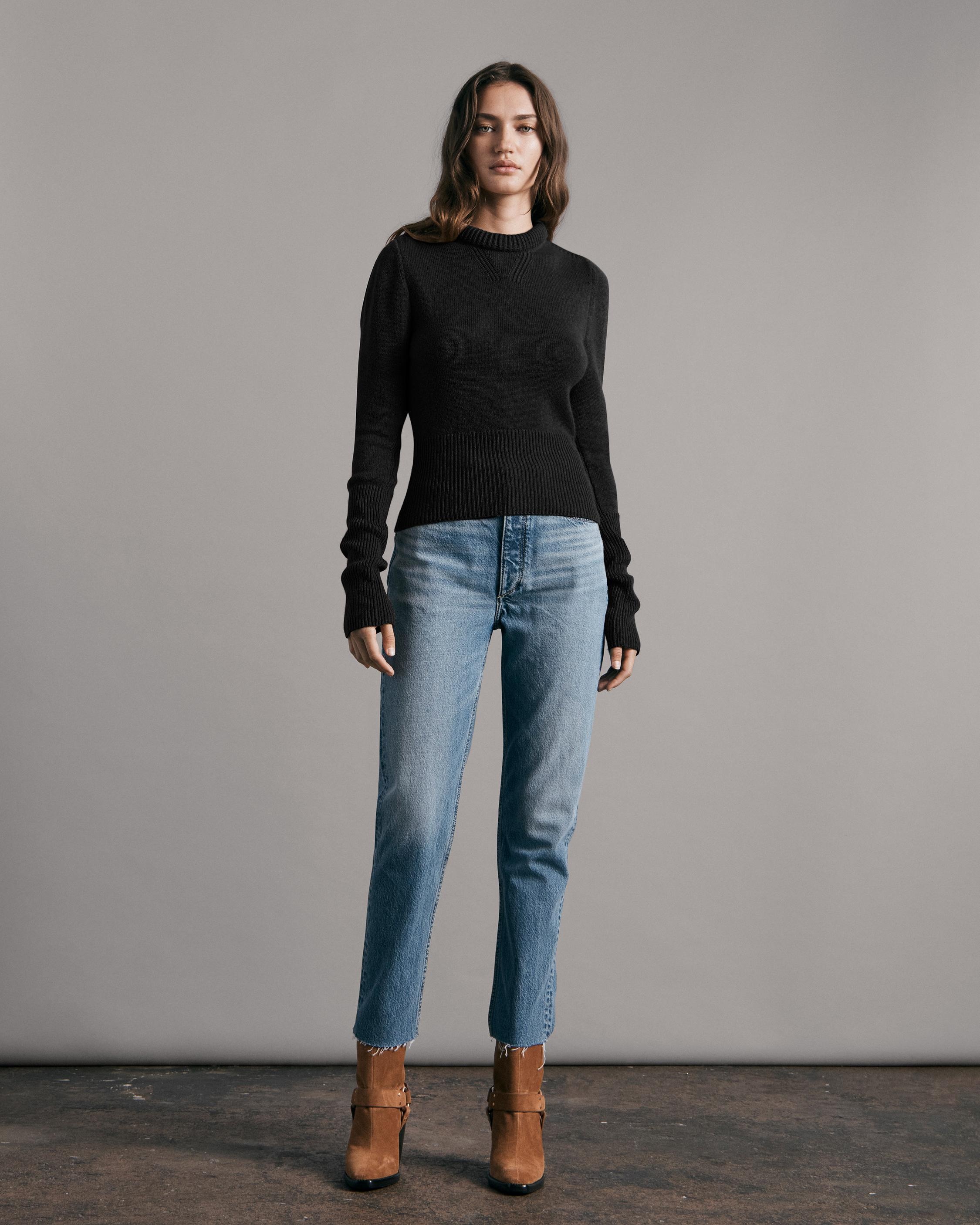 Pierce Cashmere Crew
Slim Fit Sweater - 2