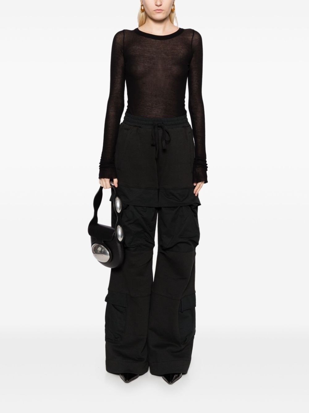 utility track pants - 3