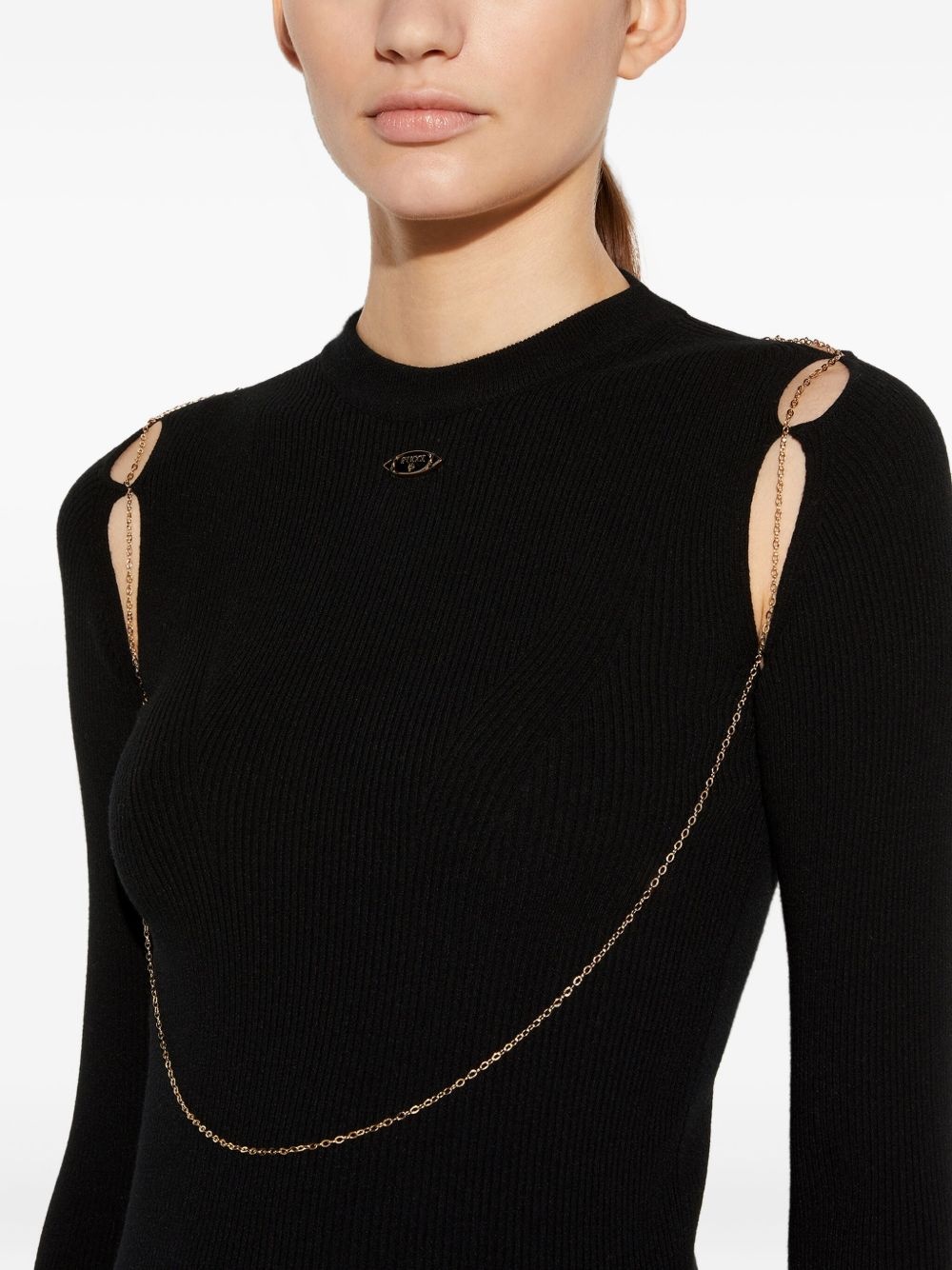 chain-embellished top - 5