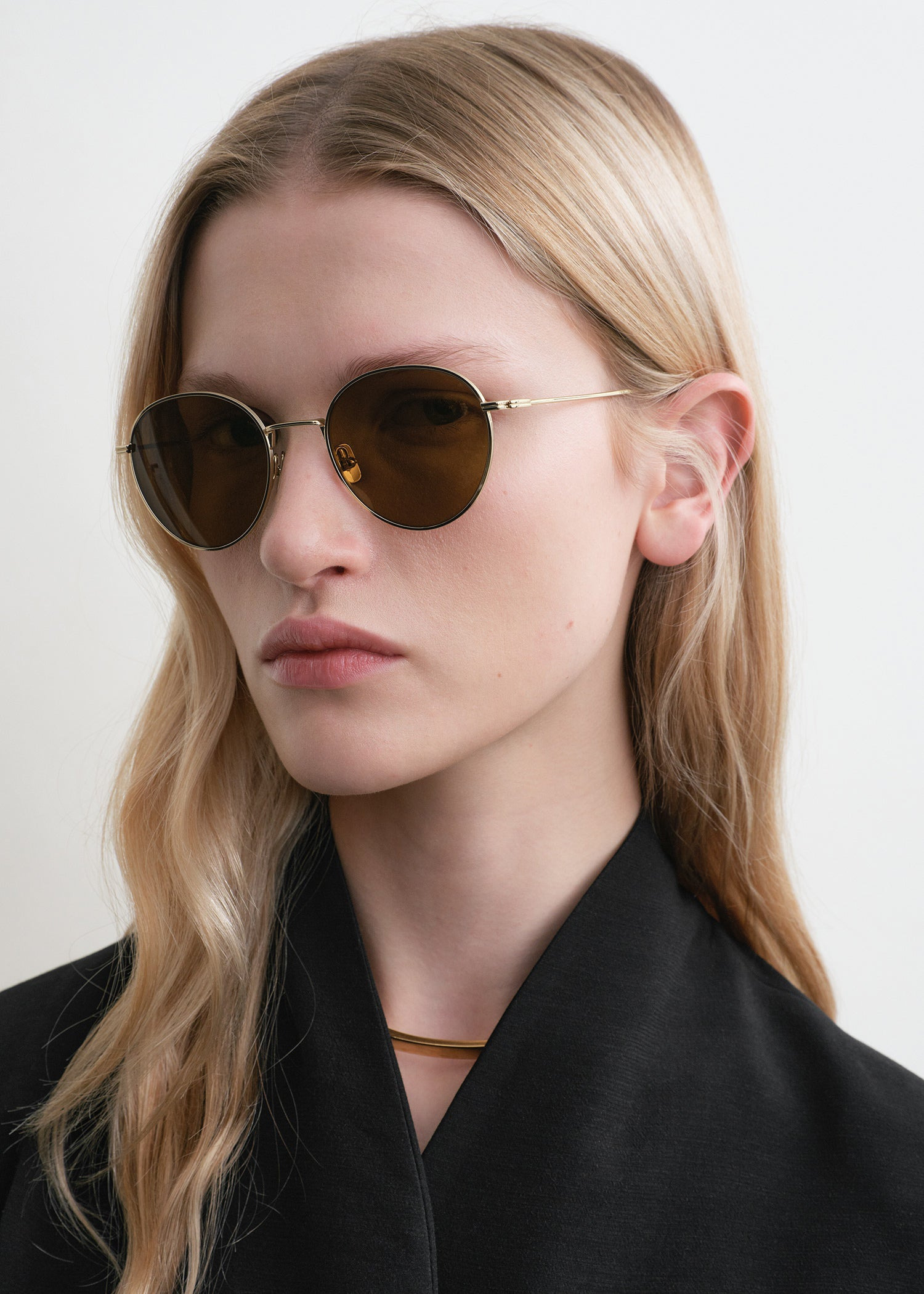 The Rounds sunglasses gold - 3