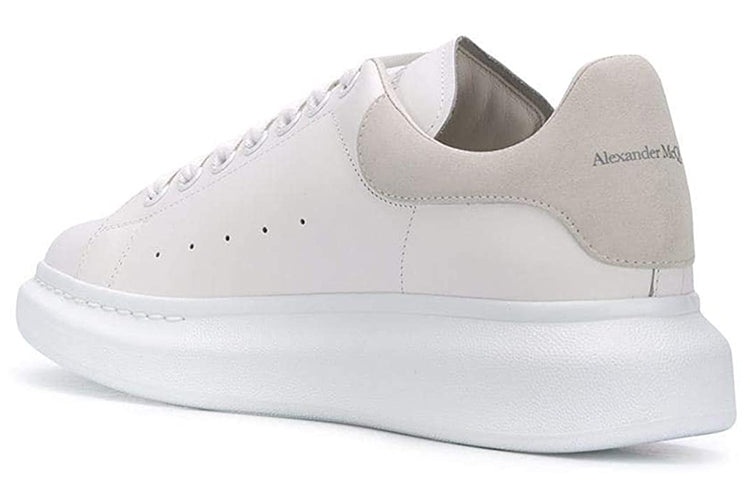 Alexander McQueen Oversized Sneaker 'White Grey Suede' 553680WHGP79000 - 3