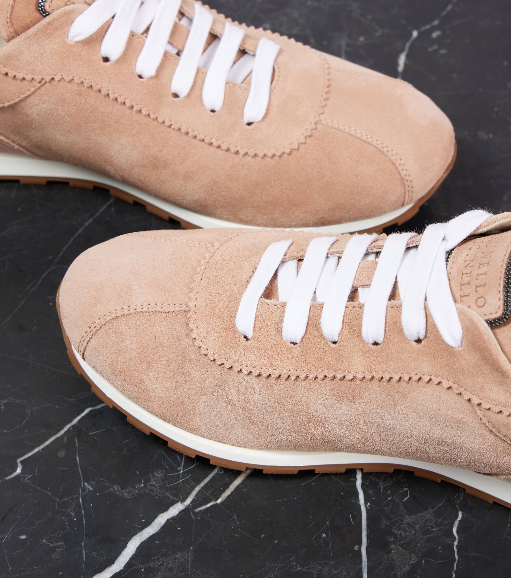 Monili suede sneakers - 5