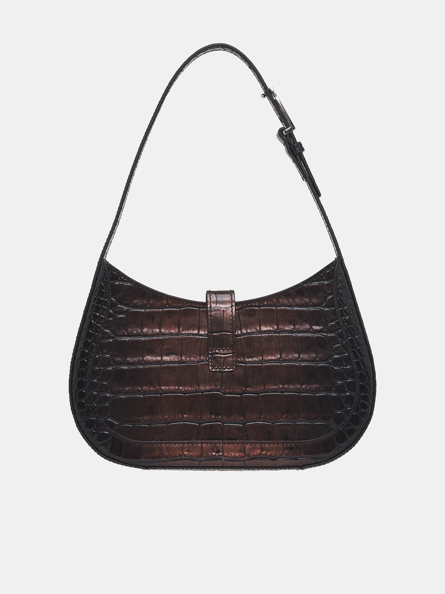 Croc-Embossed Handbag - 3