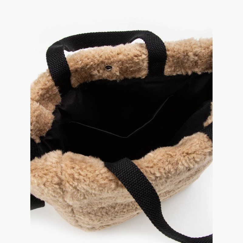 FAUX FUR MINI ICON TOTE 3