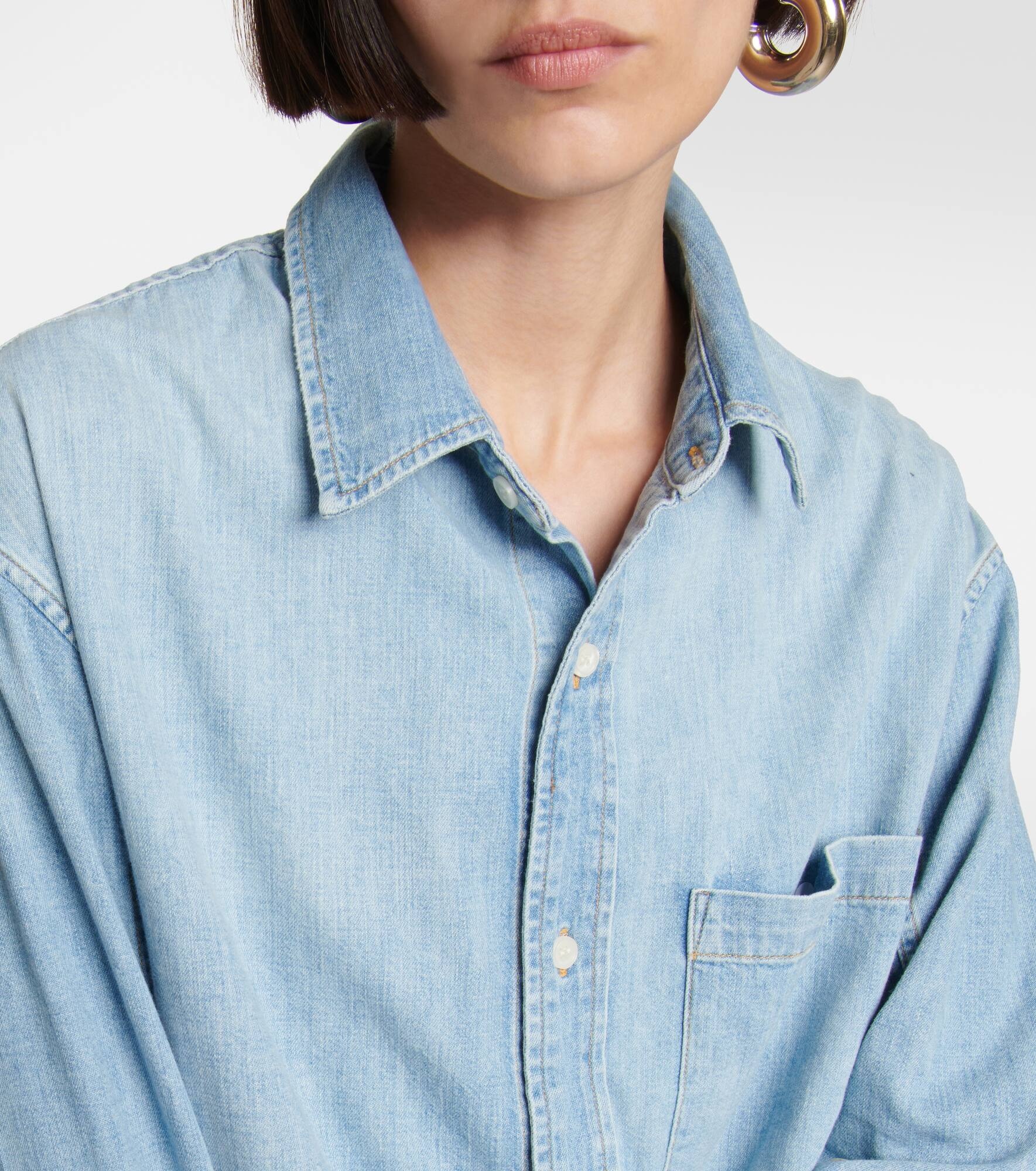 Kayla denim shirt - 4