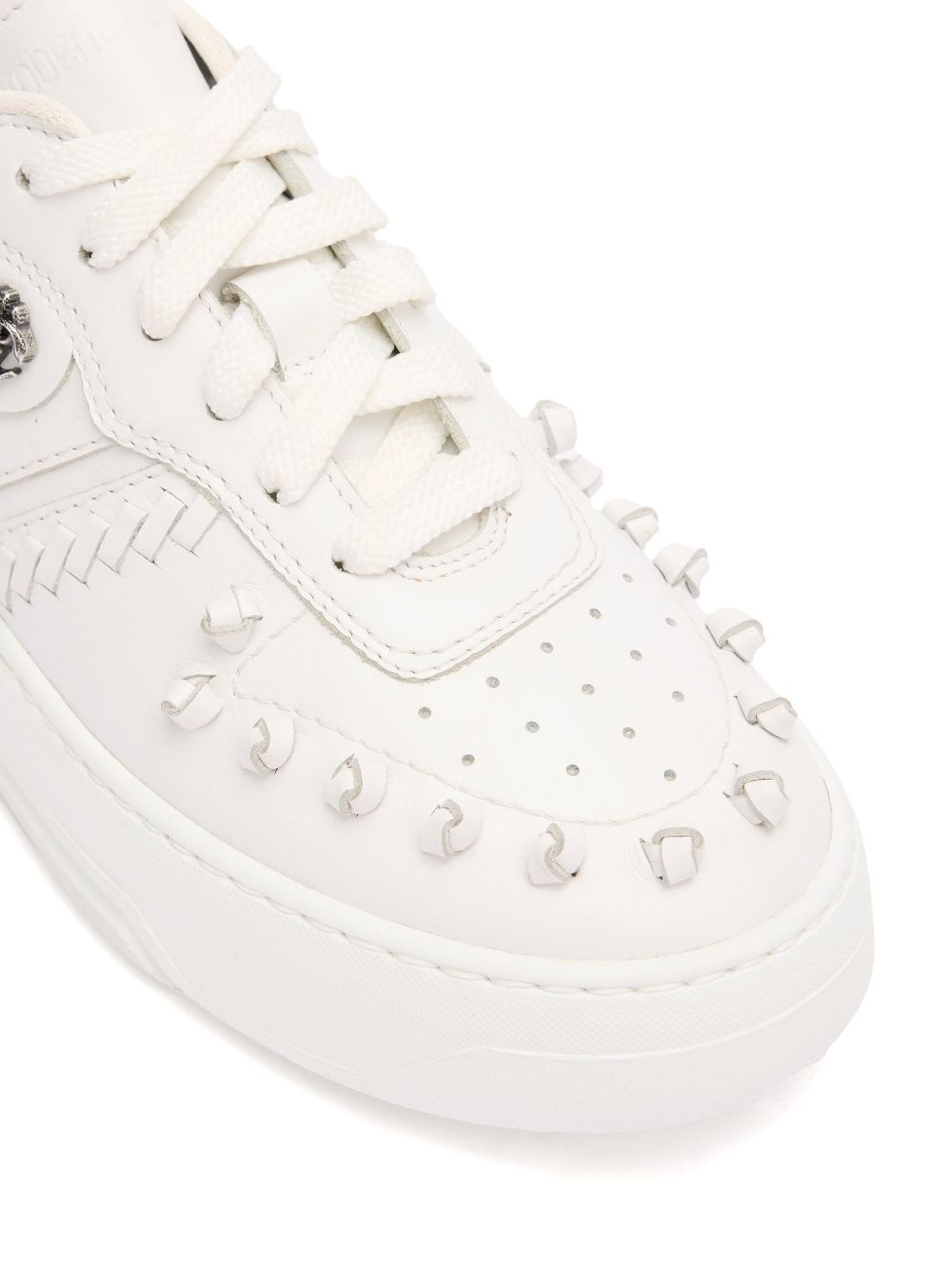 leather sneakers - 5