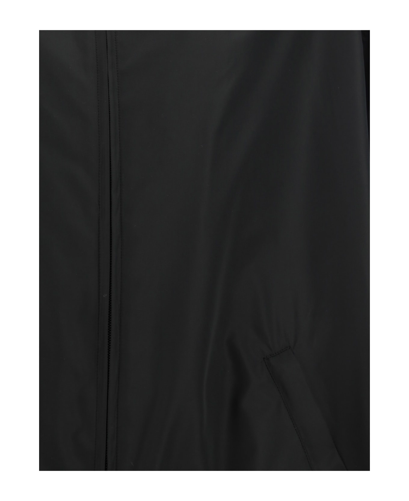 Technical Fabric Hooded Full-zip Jacket - 3