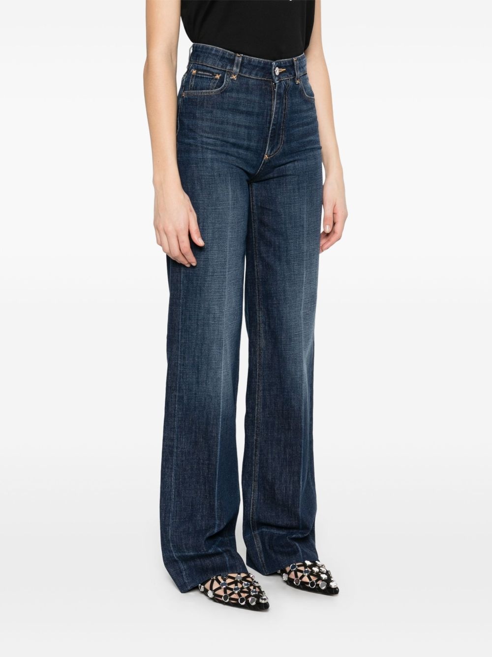 straight-leg jeans - 3