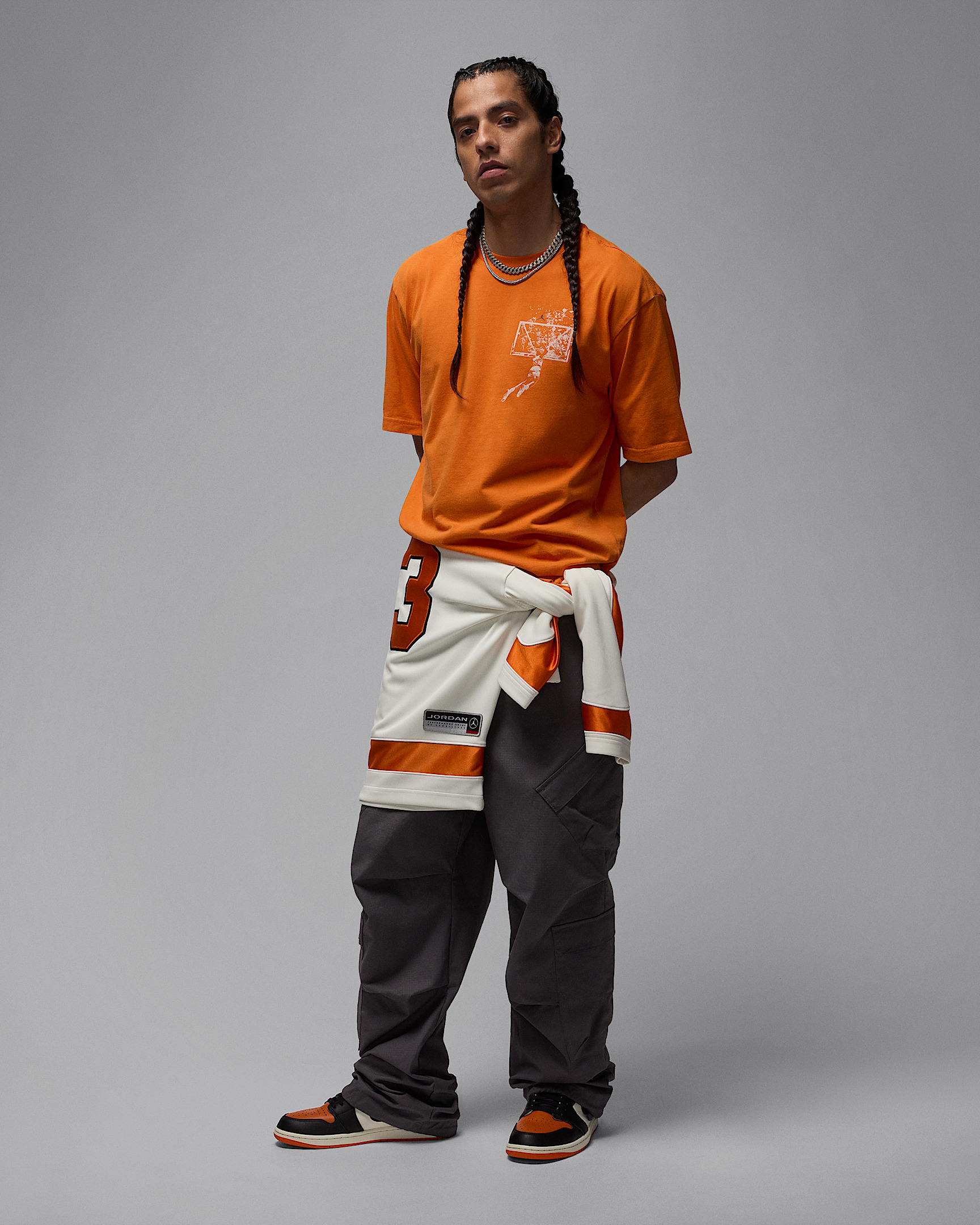 Jordan Brooklyn Men's Oversized Graphic T-Shirt - 6
