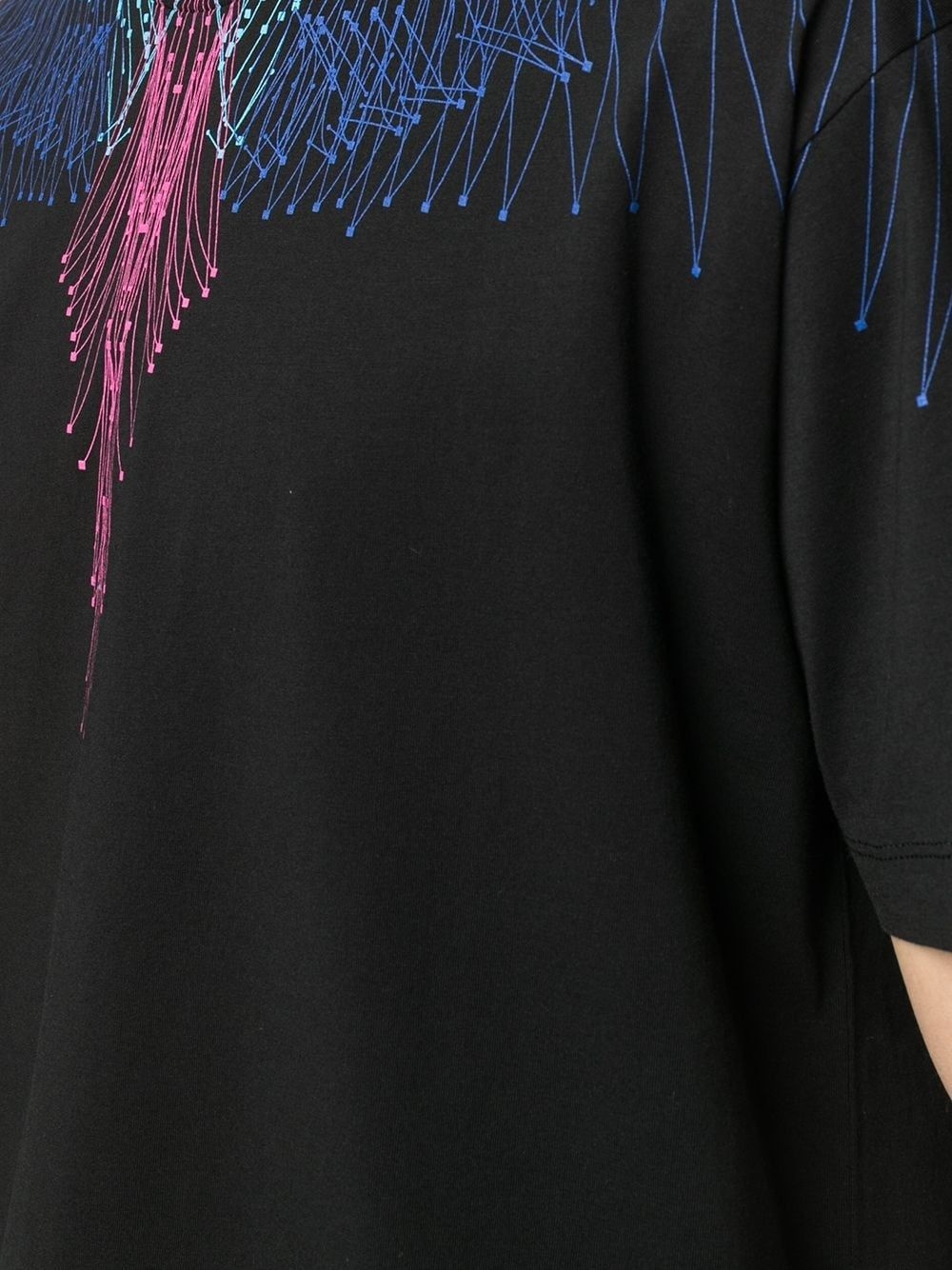 Bezier Wings printed T-shirt - 5