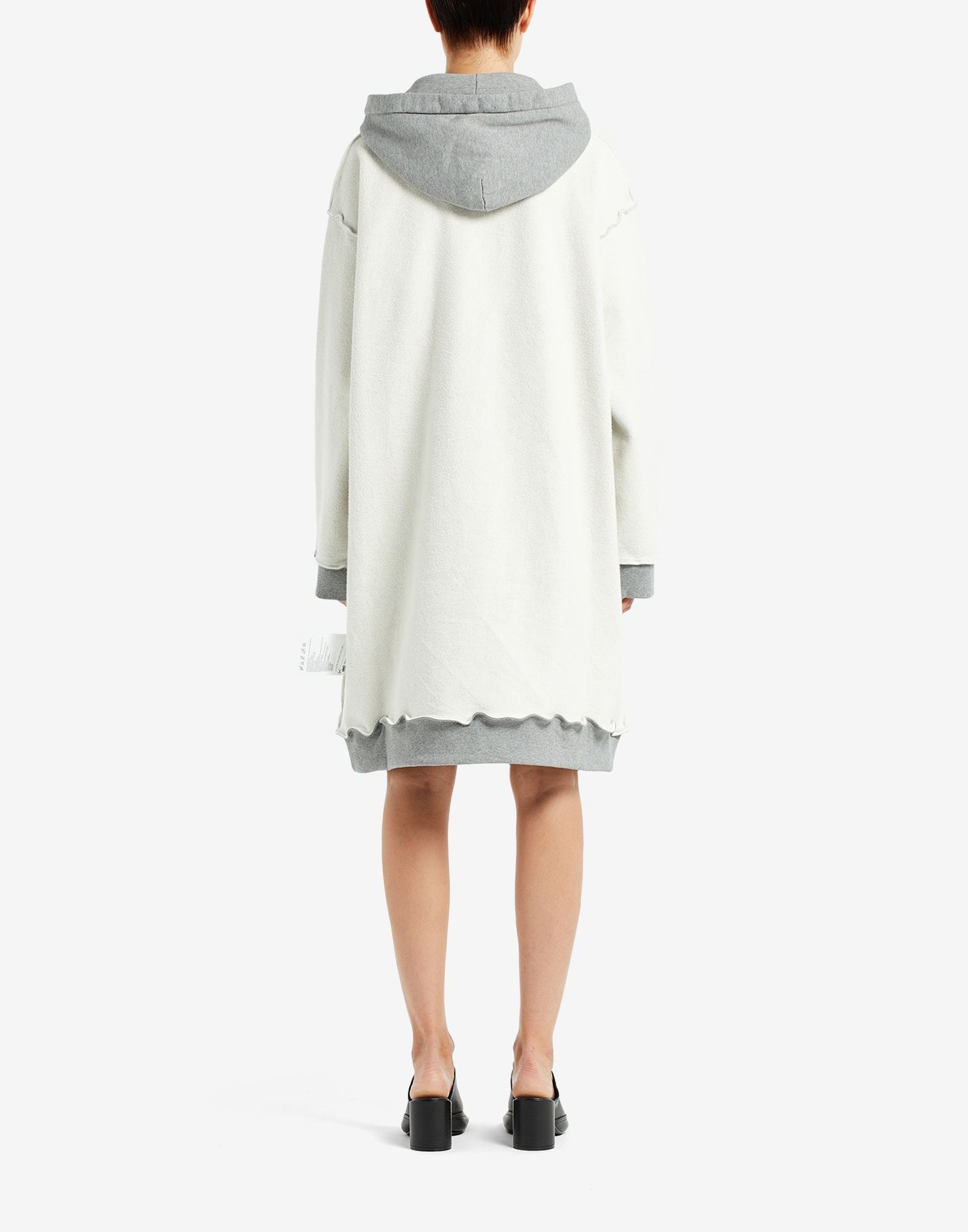 Reversible sweatshirt dress - 4