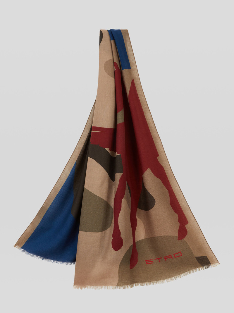 PEGAFLYING PRINT SCARF 1