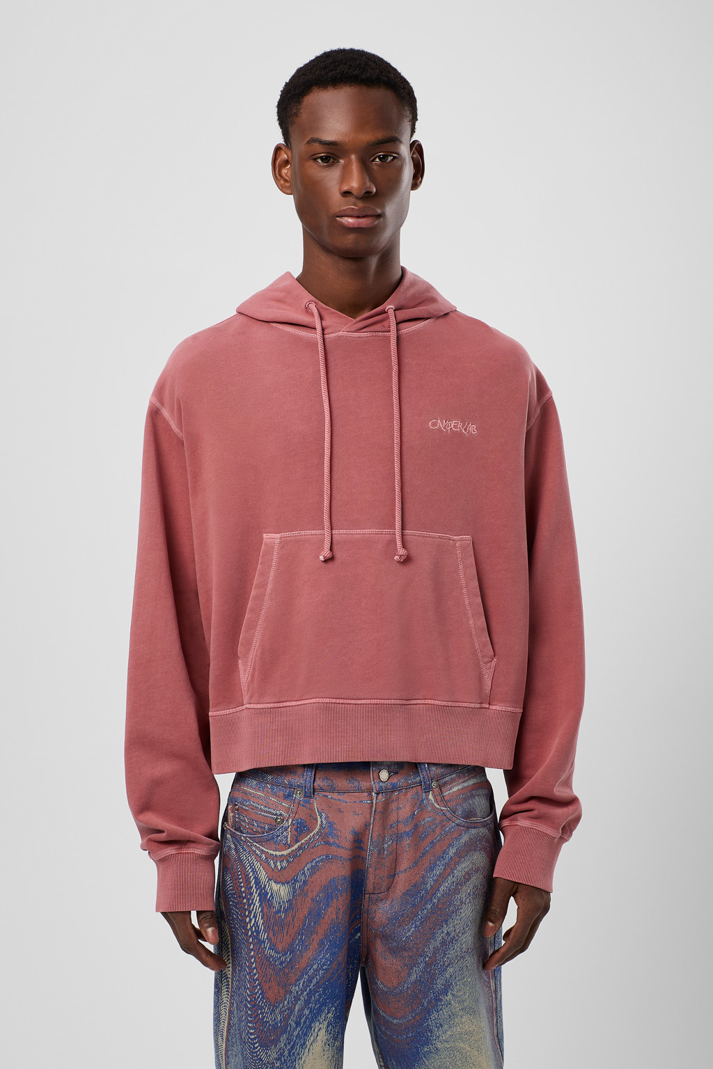 Red Cotton Hoodie - 2