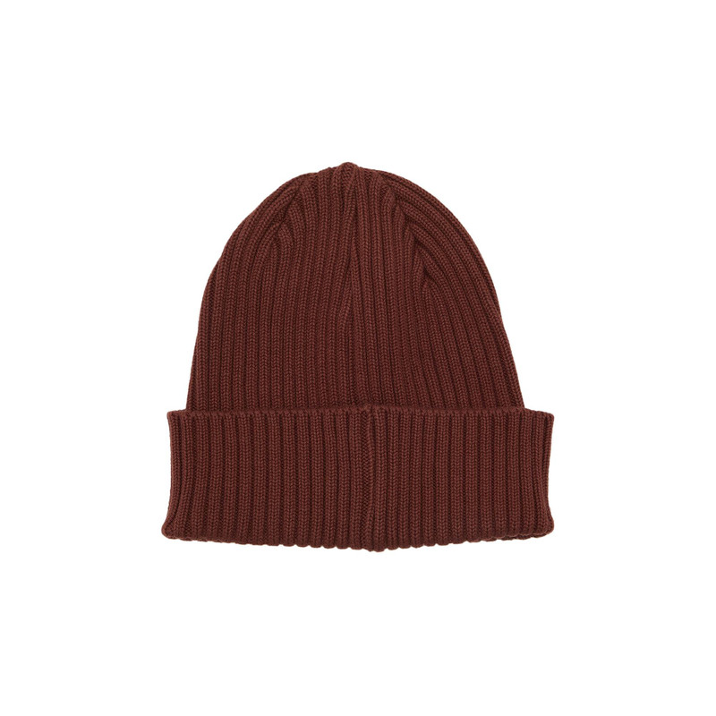 Supreme Supreme Overdyed Patch Beanie 'Brown' outlook