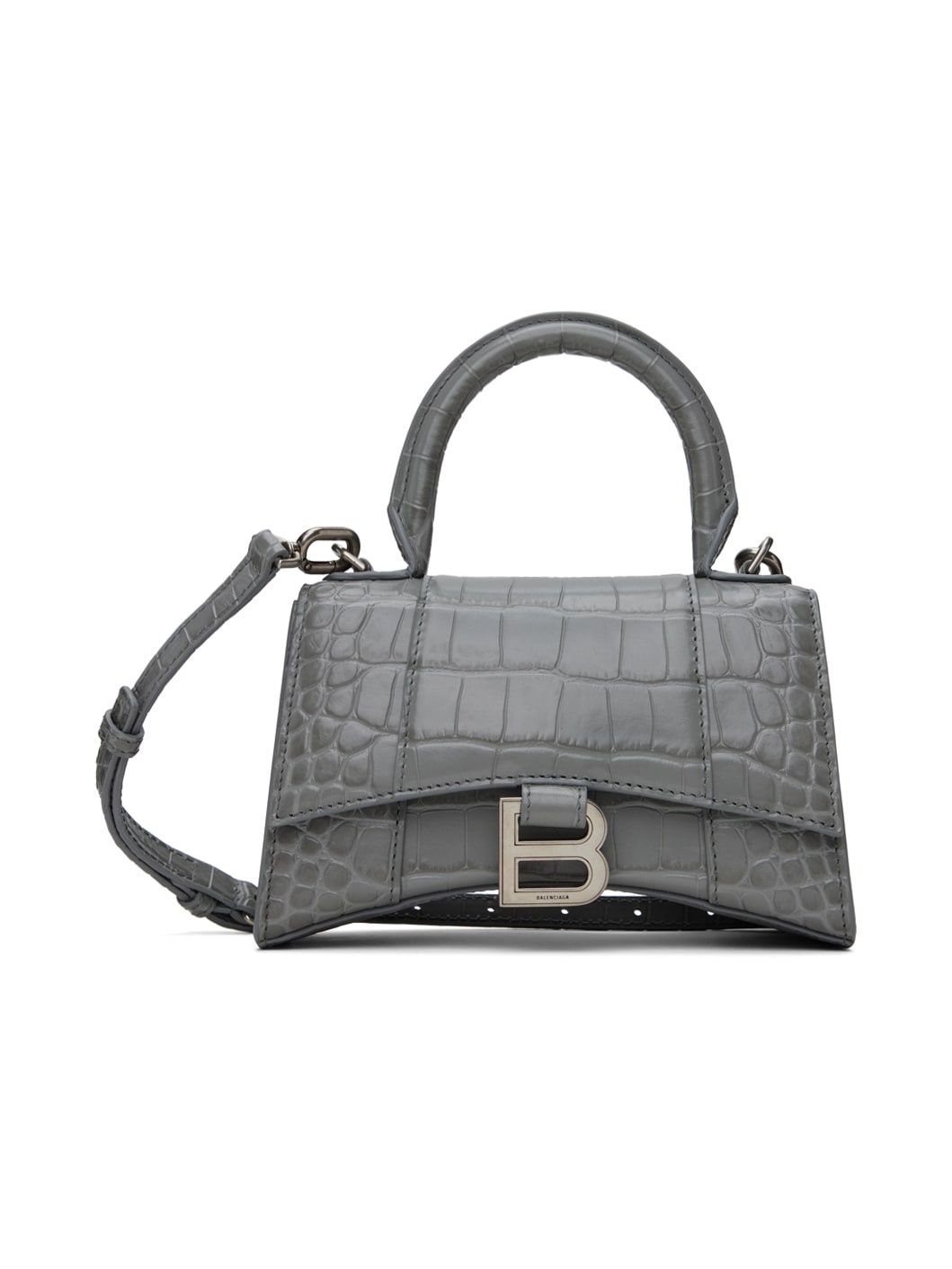 Gray XS Hourglass Bag - 1