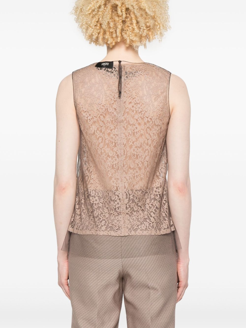 floral-lace top - 4