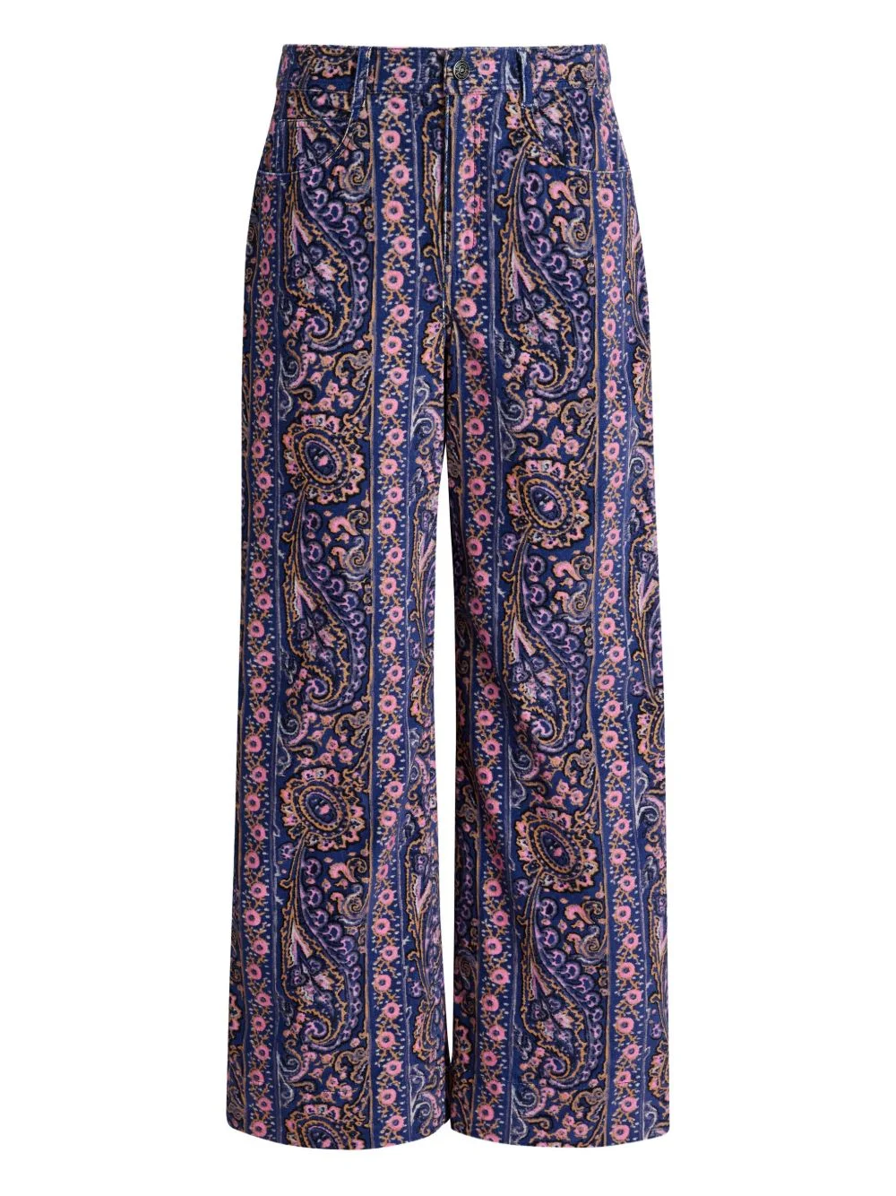 Betsey paisley-print trousers - 1