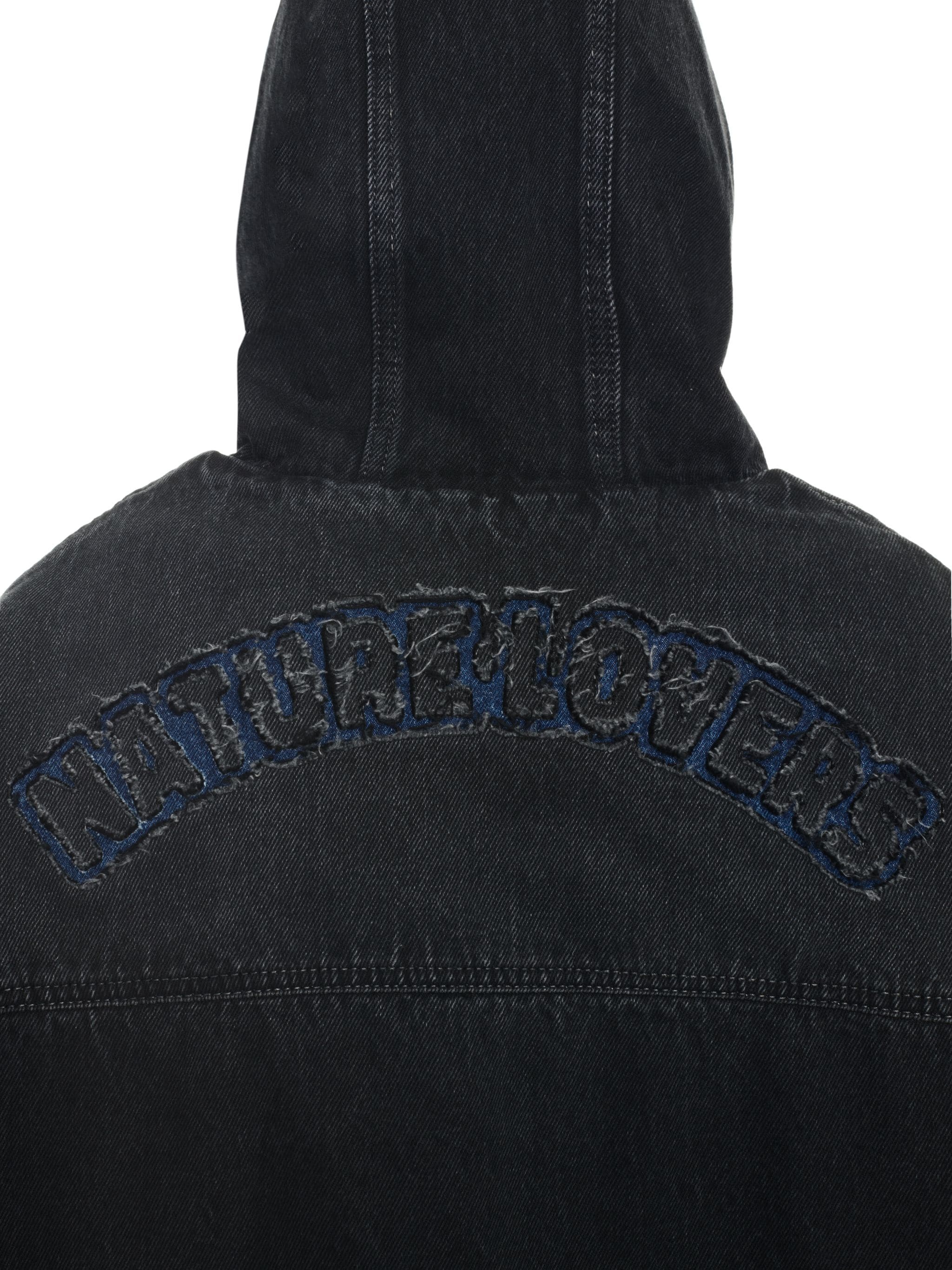 Natlover Denim Over Hooded Jacket - 5
