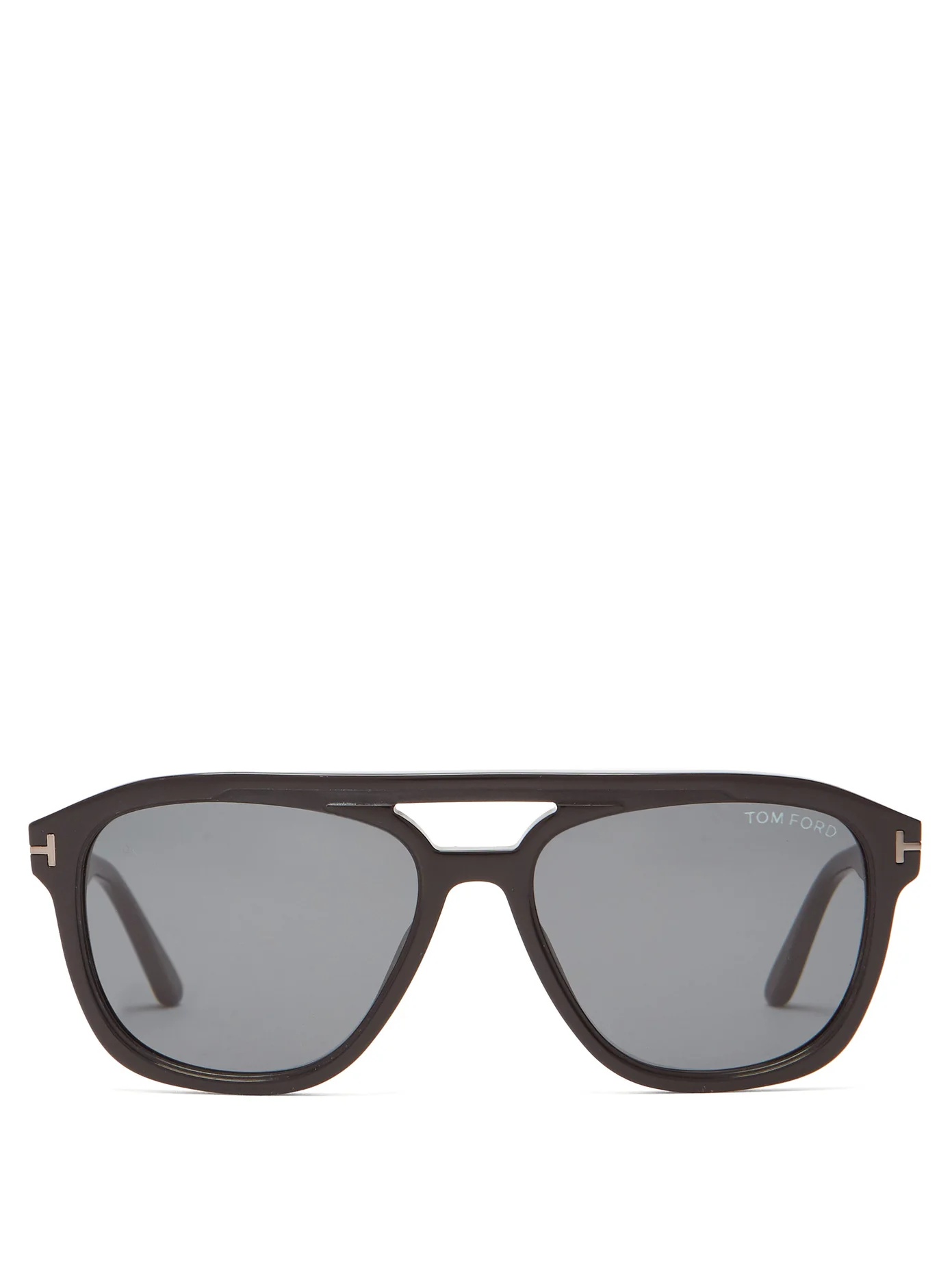 Gerrard squared acetate navigator sunglasses - 1