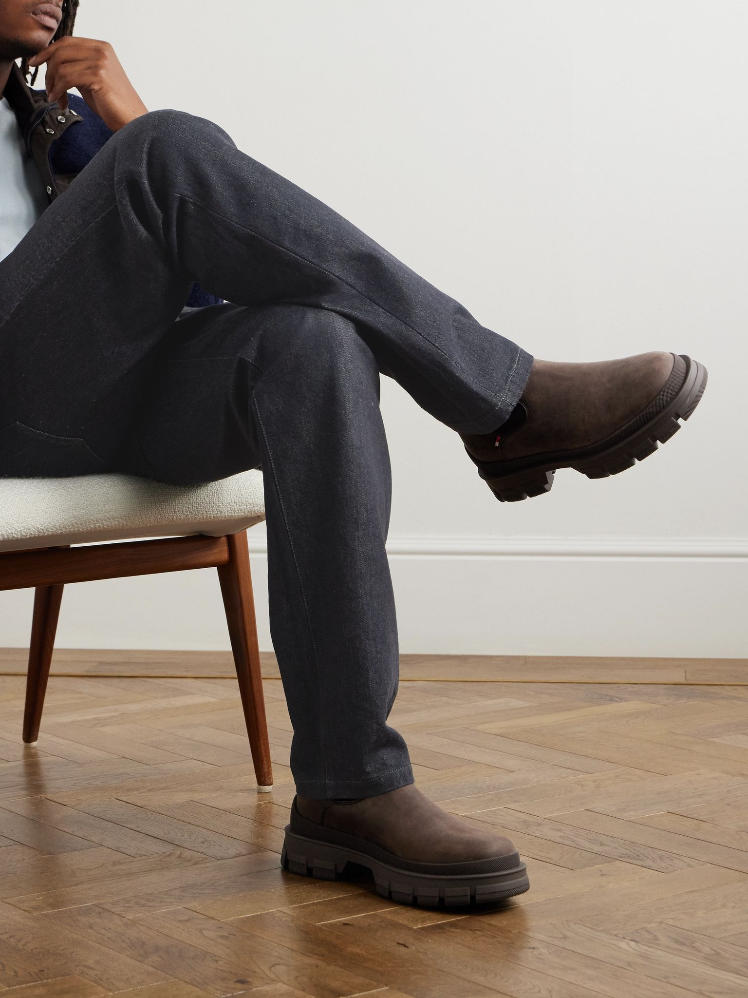 Hevea Leather Chelsea Boots Dark brown - 2