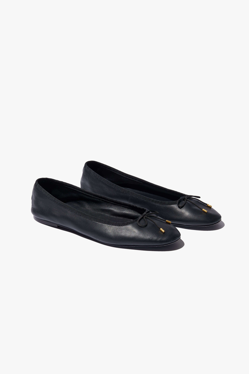 LEATHER BALLET FLAT 1
