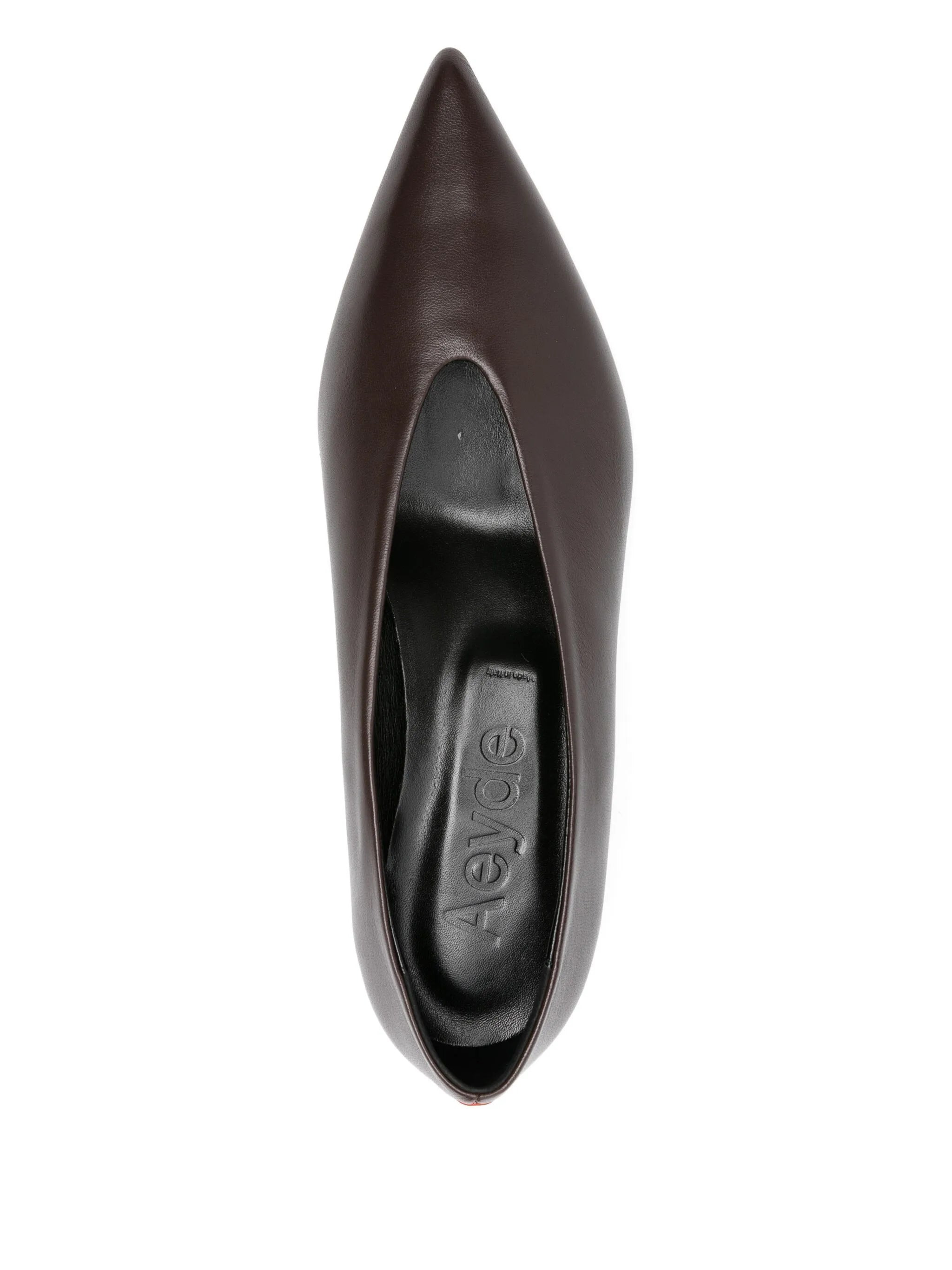 Aeyde 35mm Pointed-toe Kitten-heel Pumps - 3
