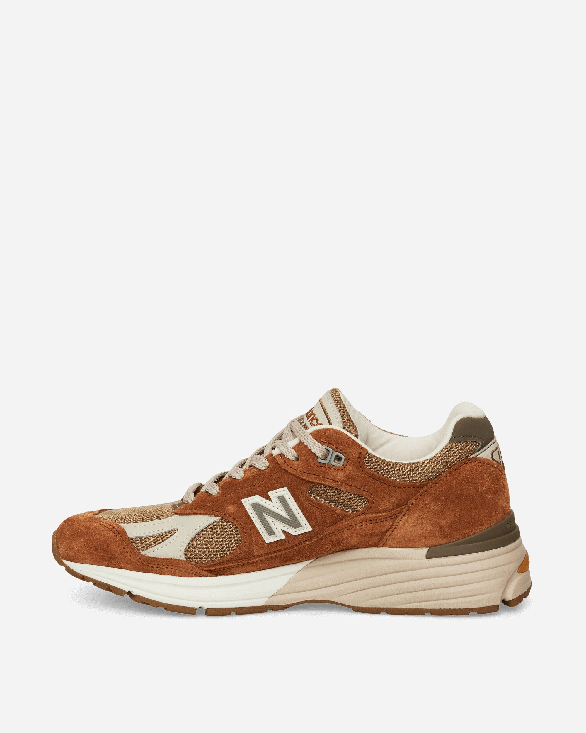 Made in UK 991v2 Iconic Influences Caramel Cafe / Dijon / Feather Gray - 3