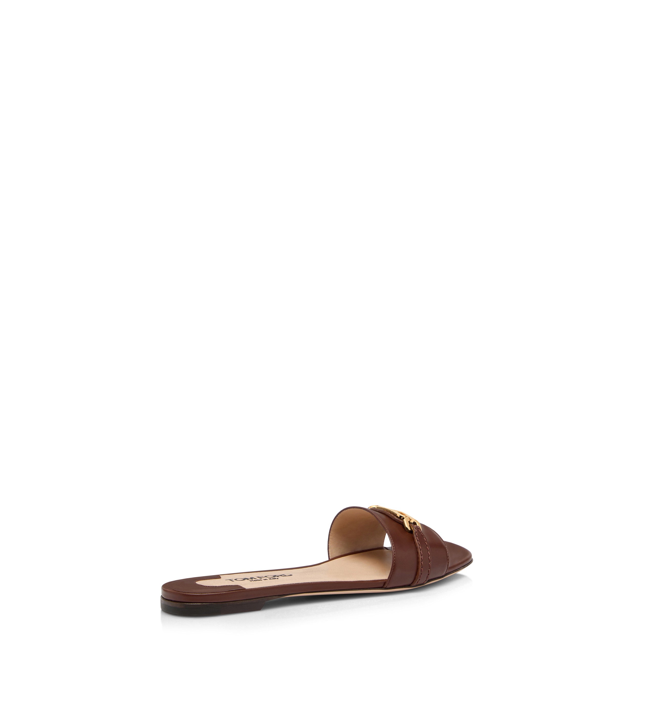LEATHER WHITNEY SLIDE - 3