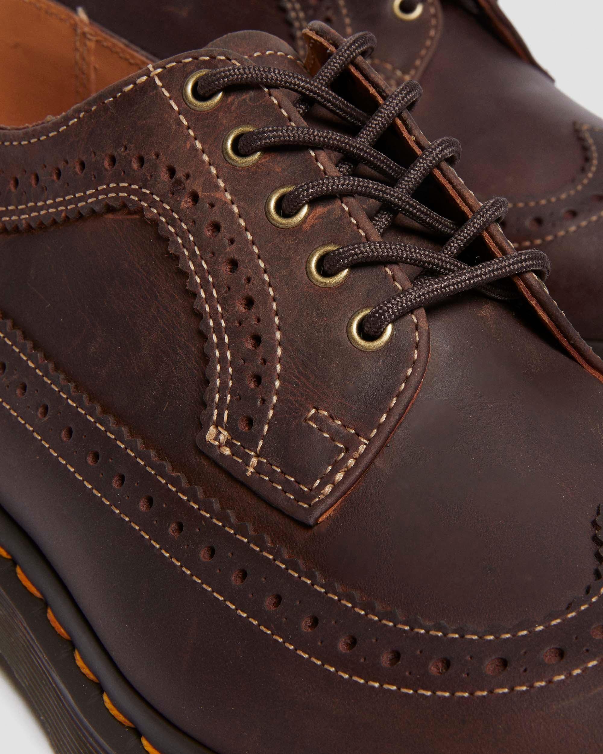 3989 Crazy Horse Leather Brogue Shoes - 7