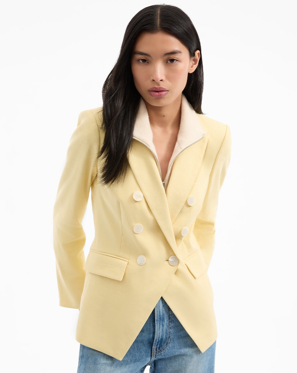 MILLER STRETCH-LINEN DICKEY JACKET - 3