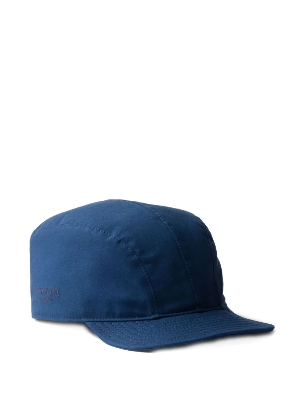 lettering-embroidered baseball cap - 1